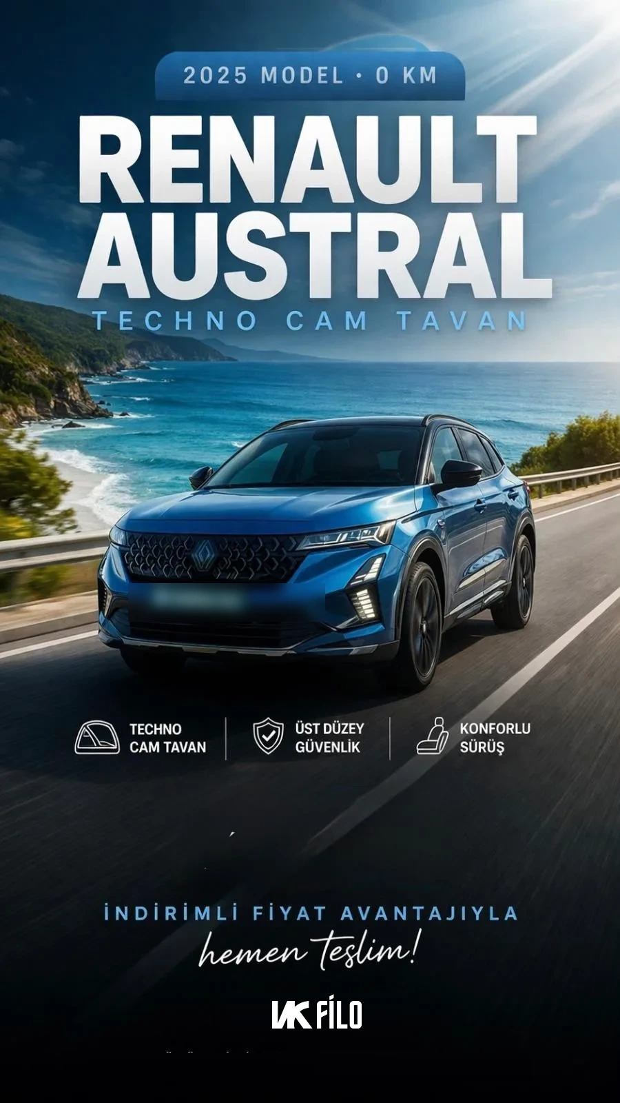 SUV sınıfı kiralık araç — VK Filo